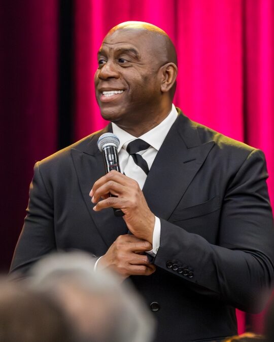 Rave Speakers represents keynote speaker and Business Thought Leader Magic Johnson on Leadership, Entrepreneurship, Motivation