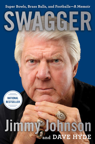 Rave Speakers represents Sports Motivational Speaker Jimmy Johnson and his bestselling book Swagger
