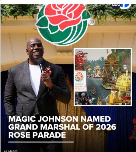 Rave Speakers' CEO Keynote Speaker Magic Johnson for the 2026 Rose Parade