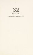 Book cover: 32 Ways to Be a Champion in Business by Magic Johnson
