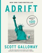 Book cover: Adrift: America in 100 Charts by Scott Galloway