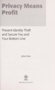 Book cover: Privacy Means Profit by John Sileo