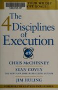 Book cover: The 4 Disciplines of Execution by Chris McChesney